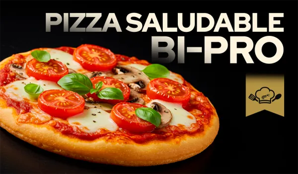 Pizza saludable con base de BiPro